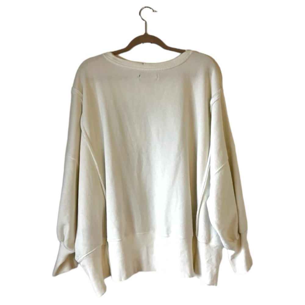 NEW Free People Graphic # 18 Camden Pullover Sweatshirt - Picture 8 of 10